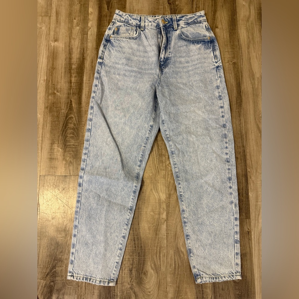Zara Light Blue Mom Jeans